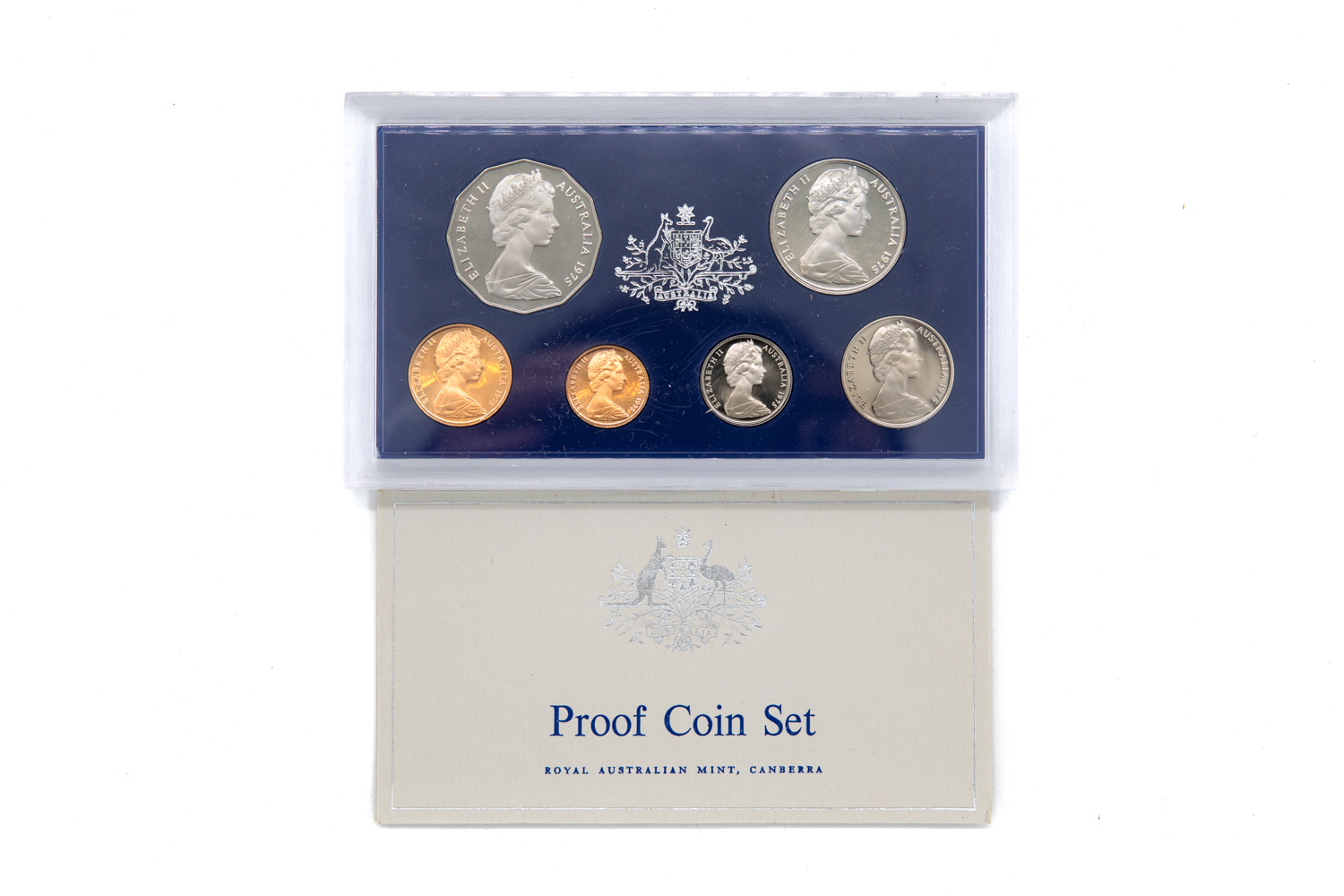 Elizabeth II, Proof Set, 1975, FDC