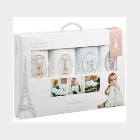 Sophie La Giraffe - Set of 4 Swaddles - Bar 3056568507243- 51748/20791 AS B3 (S3)