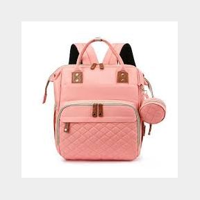 Baby Travel Diaper Nappy Bag - Yumanear - Multi Pink - 0-24 months Bar 9902051727640- 51748/12051 SN B1 (S8)