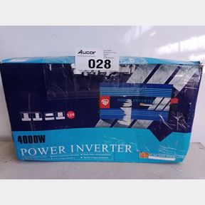TG 4000W 12V PURE SINE WAVE POWER INVERTER -