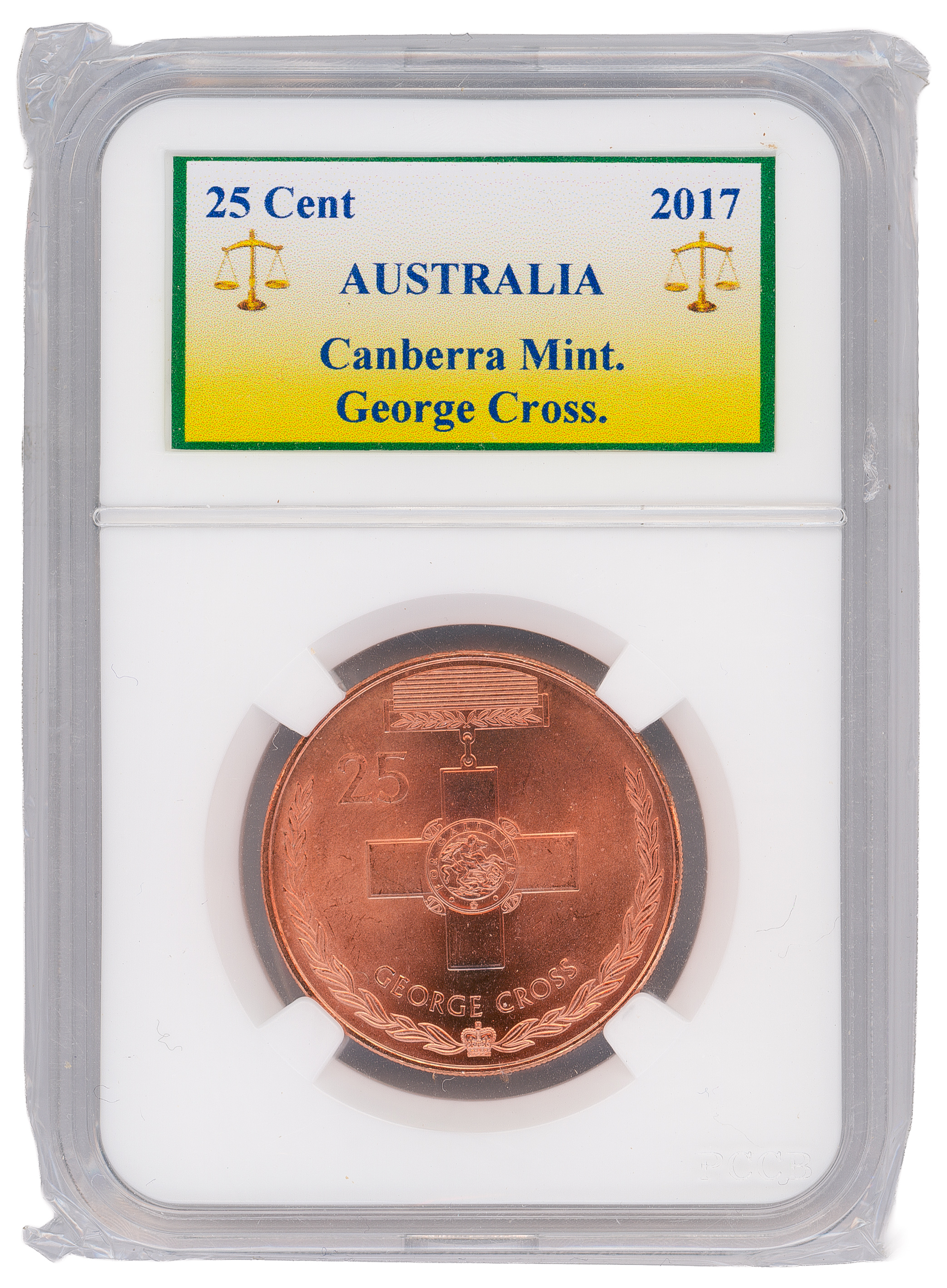 George Cross, Twenty Five Cent, 2017,