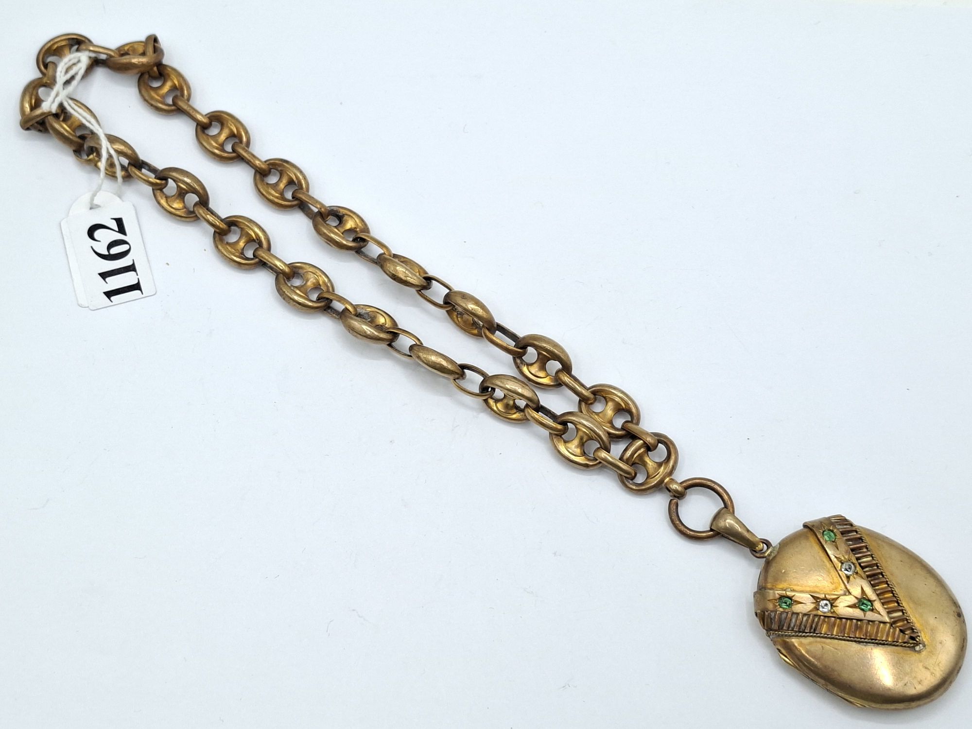 9ct Yellow Gold Chain And Pendant