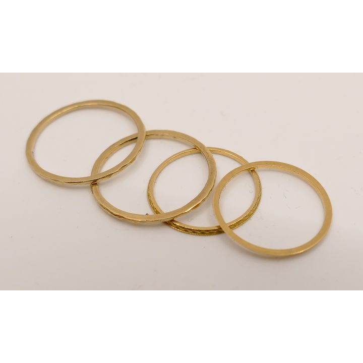Box 14K & 18K Bands- 3.3g