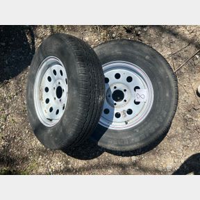 ST 205/75/R15 tire not good but good trailer rims