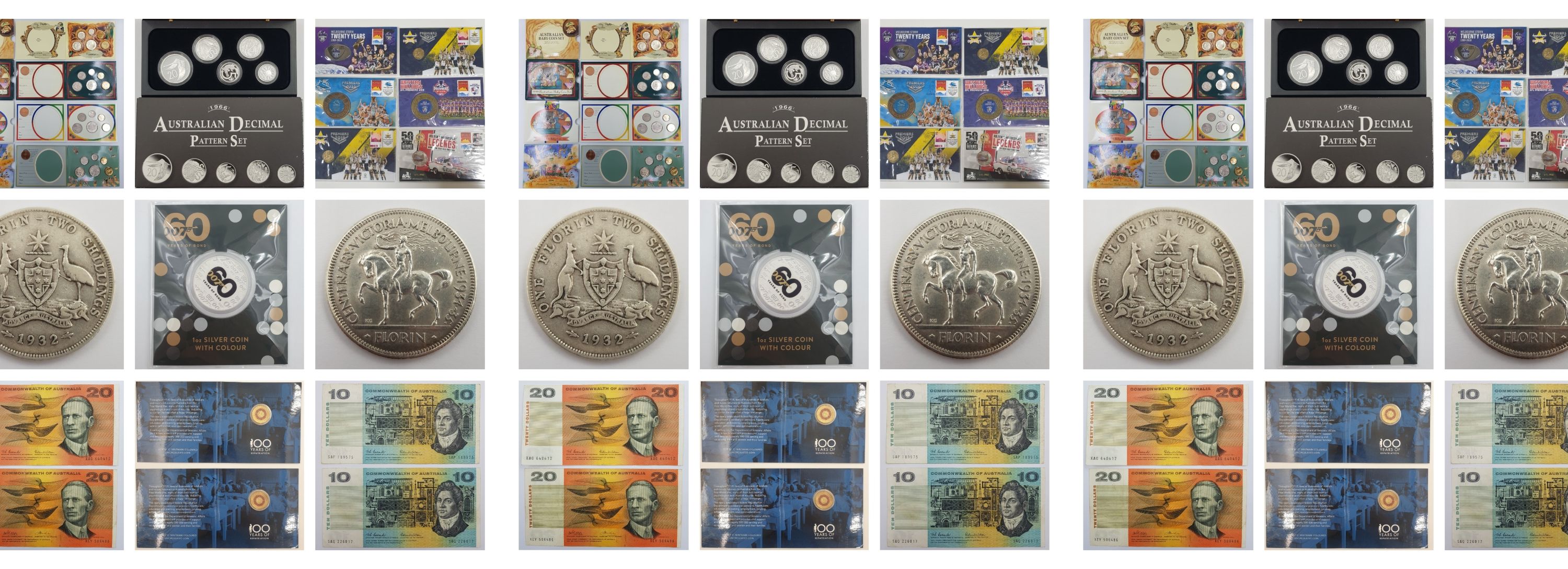 Coins and Banknotes (Aust. Wide Shipping Available)