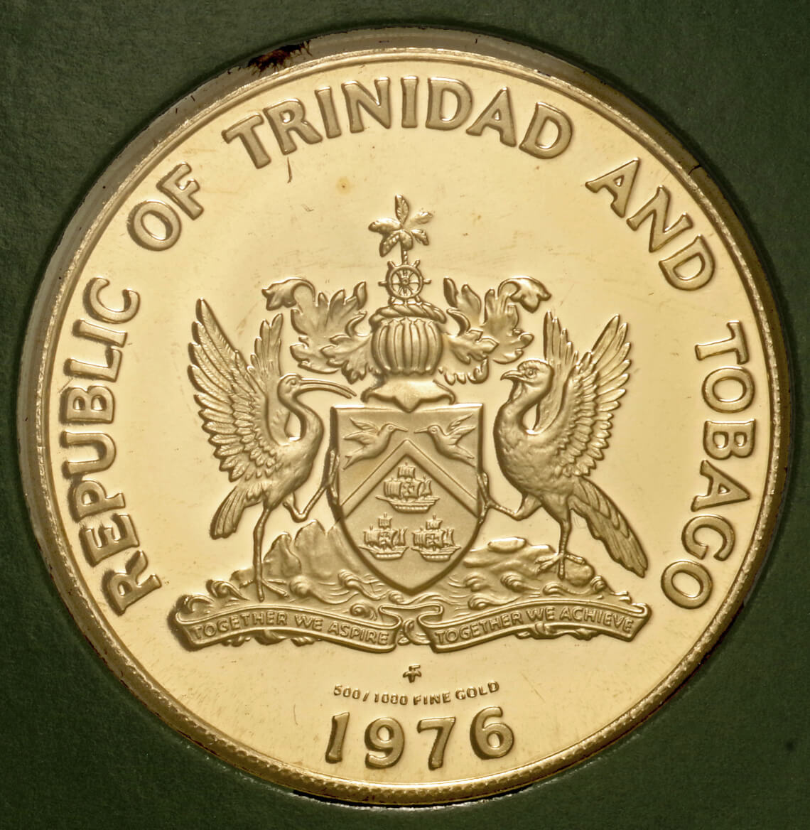 1976年度トリニダード・トバゴ共和国100ドル金貨 - コレクション、趣味
