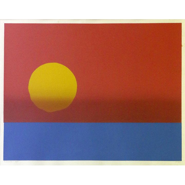 Michael Smither 'Sunset, Taranaki'