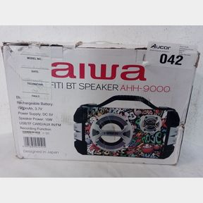 AIWA GRAFITTI BBLUETOOTH SPEAKER AHH-9000