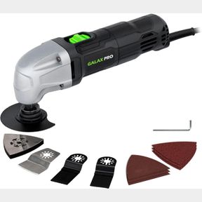 GALAX PRO 22000 OPM 1.5A OSCILLATING MULTI TOOL, 3 DEGREE OSCILLATING ANGLE WITH 3 PIECES SAW BLADES, 1 PIECE SEMI CIRCLE BLADE SA