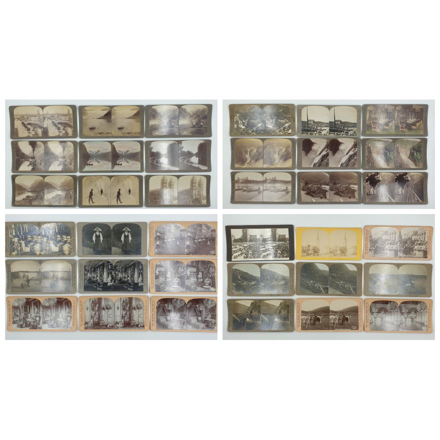 Stereograph Cards - Scandinavian (x36)