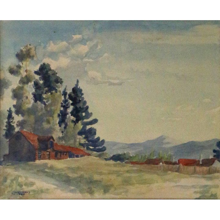 Colin Nicholls 'Old Barns'