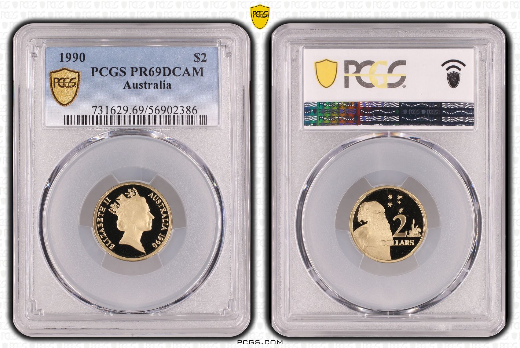 Two Dollar, 1990, PCGS PR69DCAM