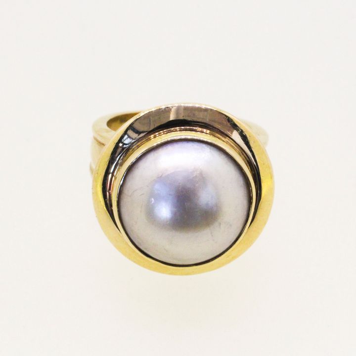Mabe Pearl Ring 9.97g