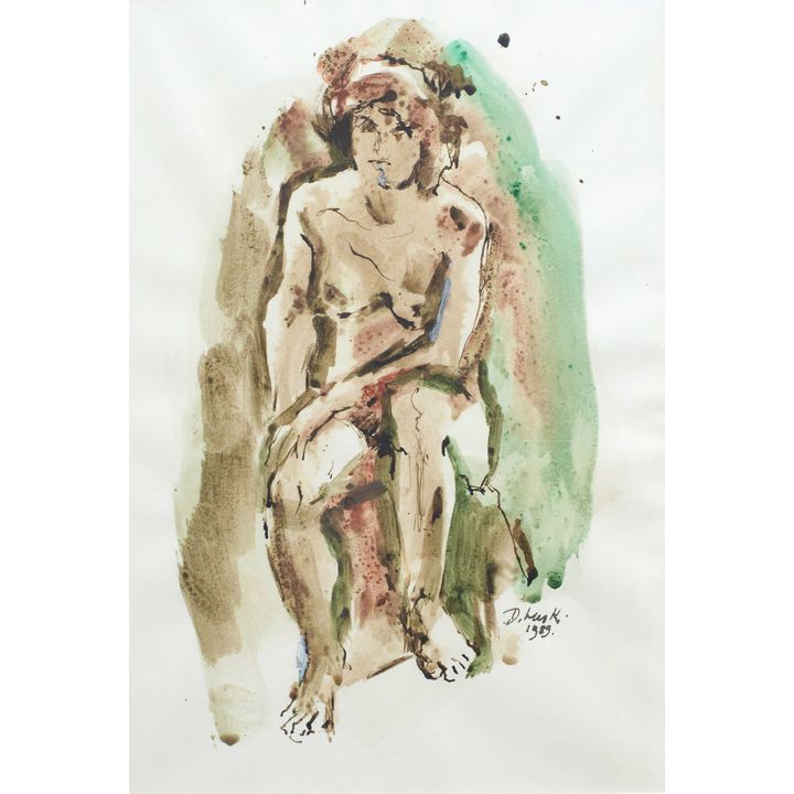 Doris Lusk 'Untitled - Figure Study'