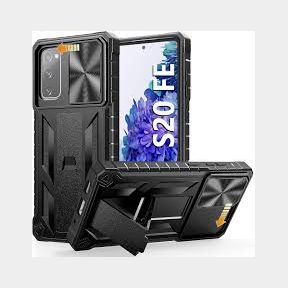 Shockproof Cover Protective Case With Ring For Samsung Galaxy S20 FE - Protects Against Drops Scuffs -- -51735/2041 AS B1 (S3)