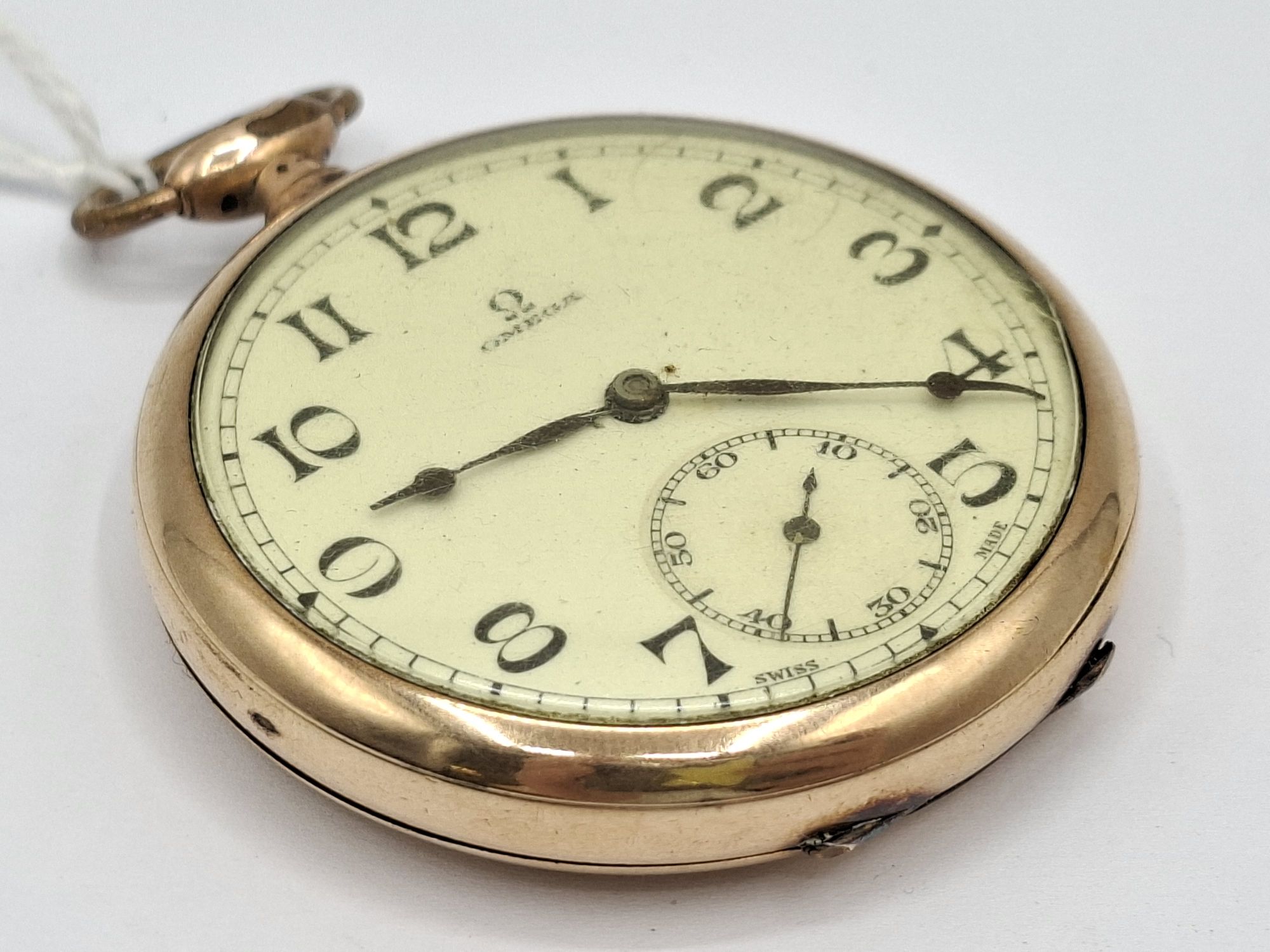 1008 · OMEGA GENTLEMANS POCKET WATCH
