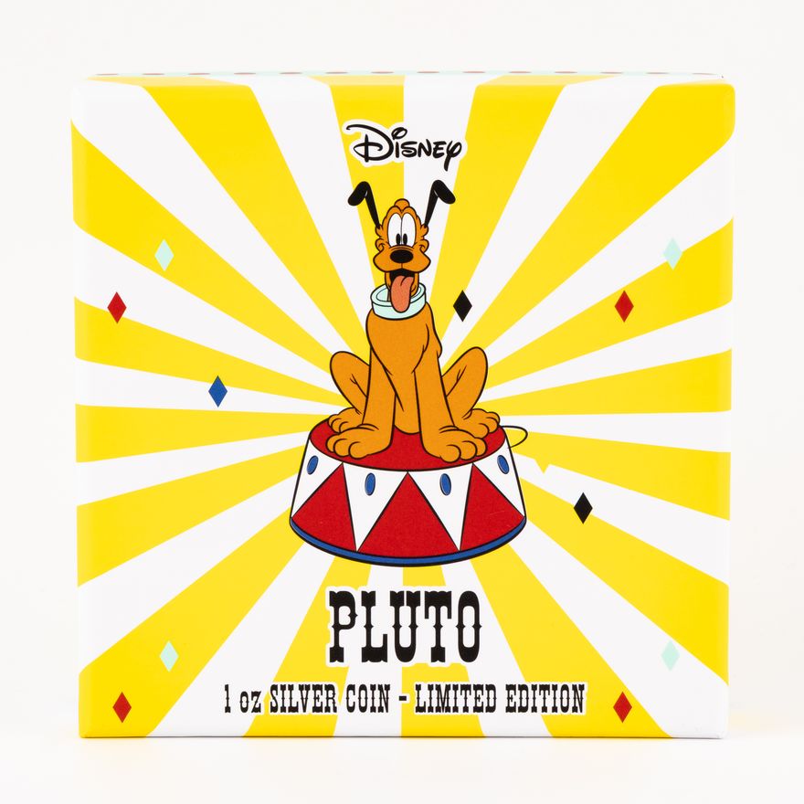 Niue, Elizabeth II, NZ Mint - Mickey & Friends - Pluto, Two Dollars, 2019,  FDC