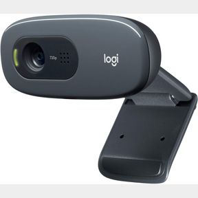 LOGITECH C270 HD WEBCAM, 720P, WIDESCREEN HD VIDEO CALLING,LIGHT CORRECTION, NOISE-REDUCING MIC, FOR SKYPE, FACETIME, HANGOUTS, WE
