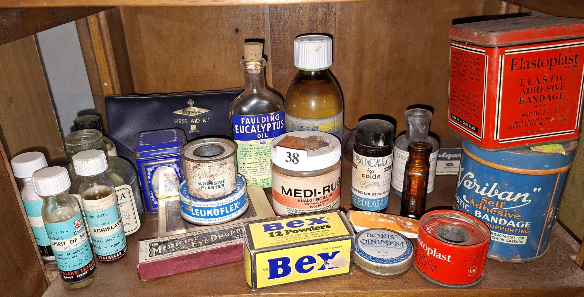 38 · CHEMISTS AND HOME REMEDY TINS