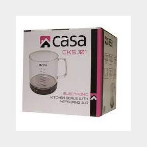 Casa Electronic Kitchen Scale With Jug-50587/3252 B1 (s6)