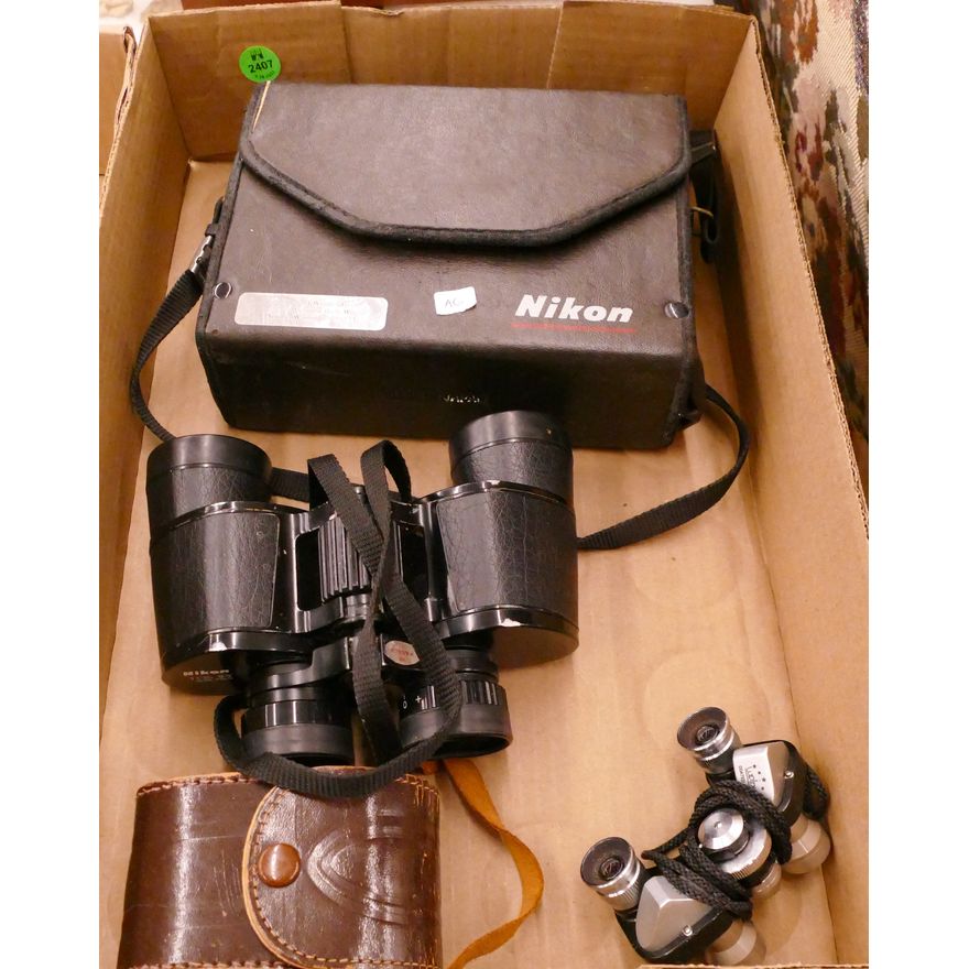 Box Nikon Binoculars Etc