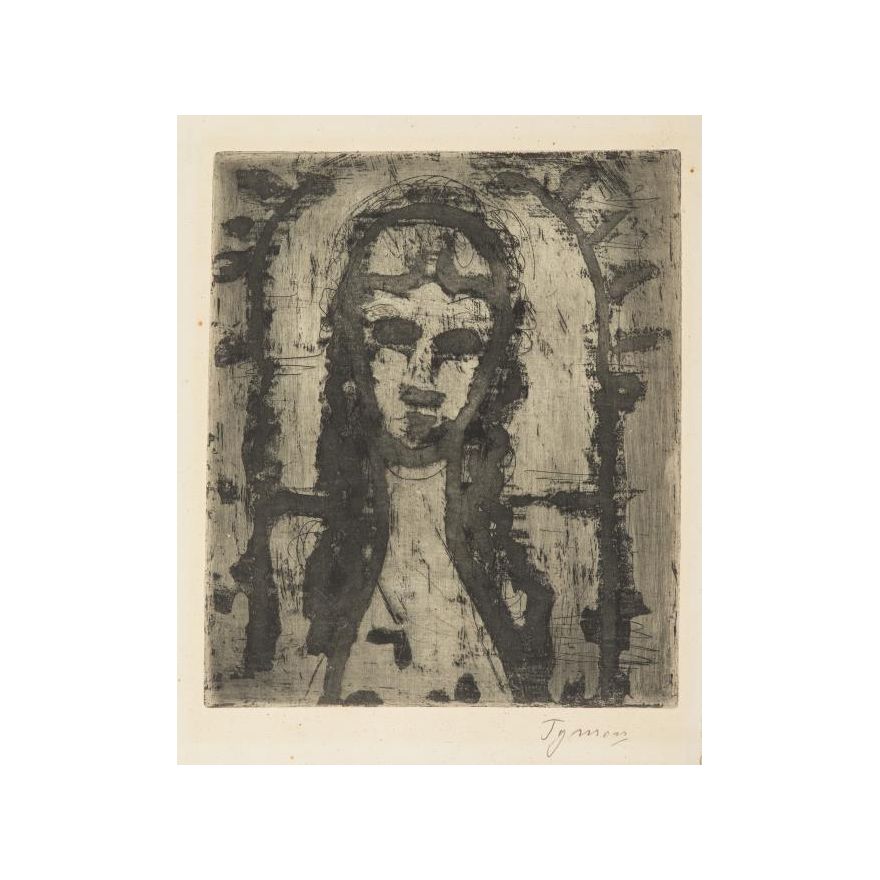 Tymon Niesiołowski | Głowa dziewczyny, ok. 1962