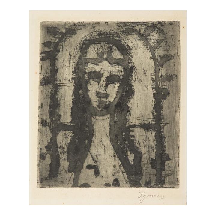 Tymon Niesiołowski | Głowa dziewczyny, ok. 1962