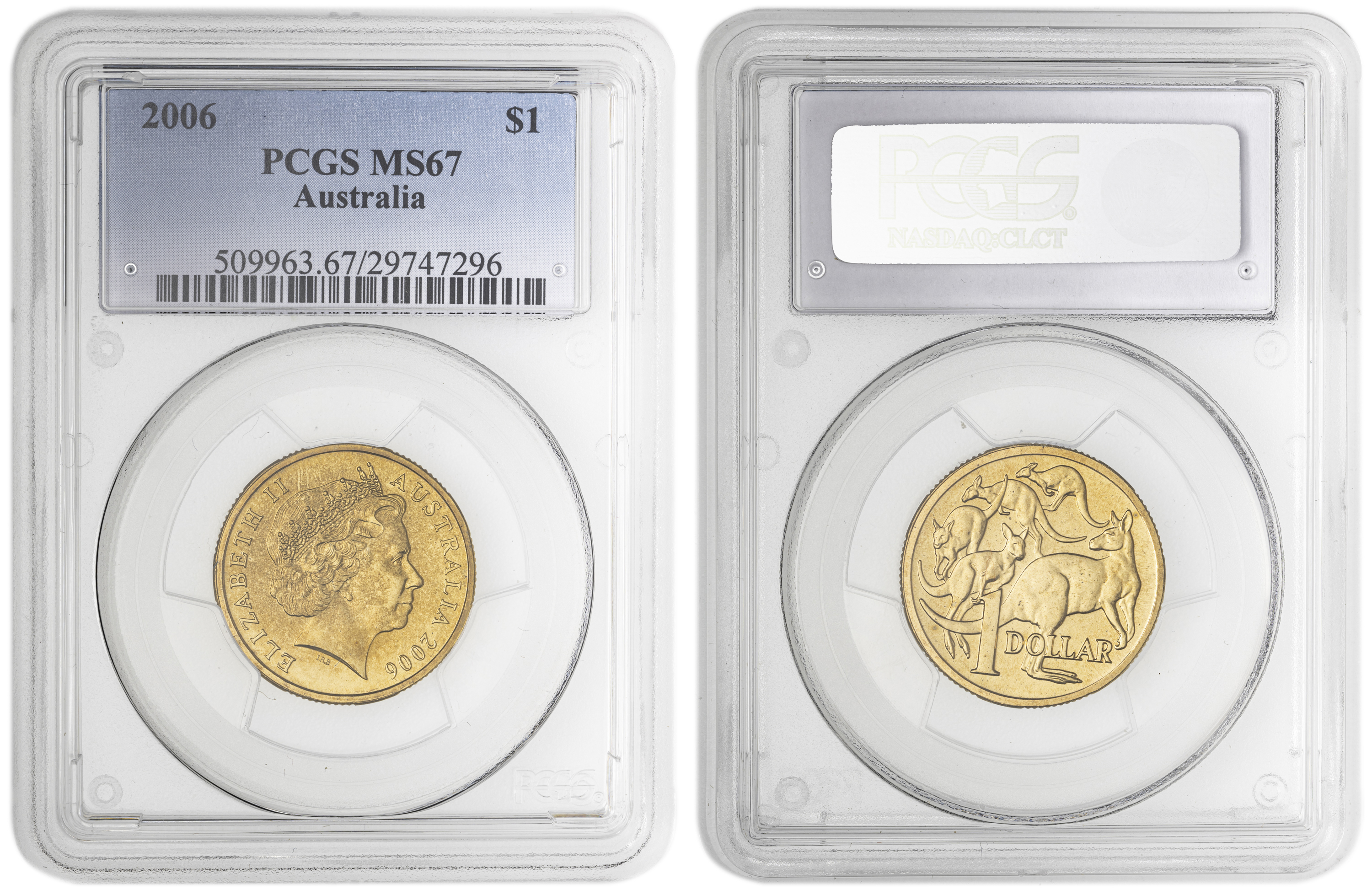 , One Dollar, 2006, PCGS MS67