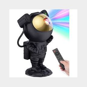 Star Projector Night Lights Kids Room Bedroom Gaming Room Decor Aesthetic - Black-Bar 9902180695858- 51745/18492