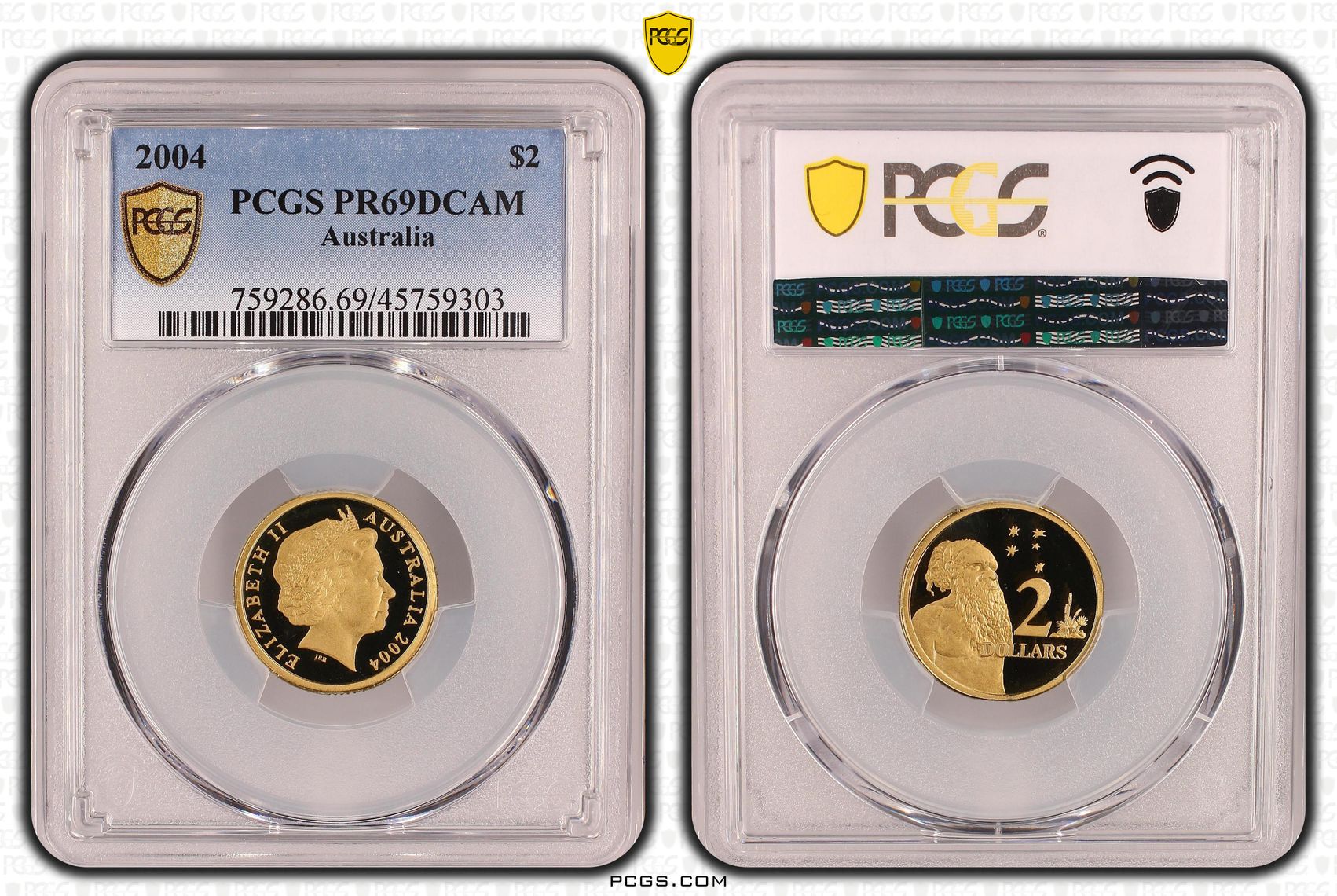Two Dollar, 2004, PCGS PR69DCAM