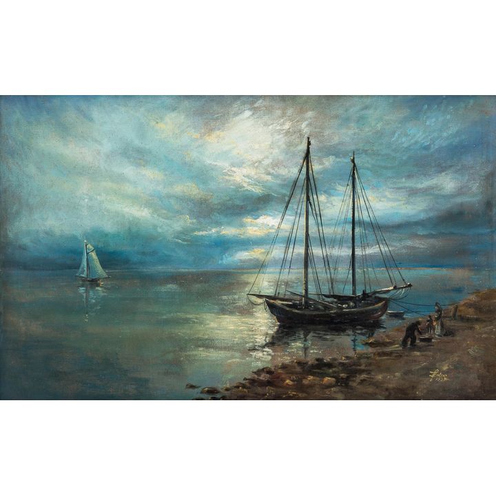 MN | Pejzaż nadmorski, 1935 r.