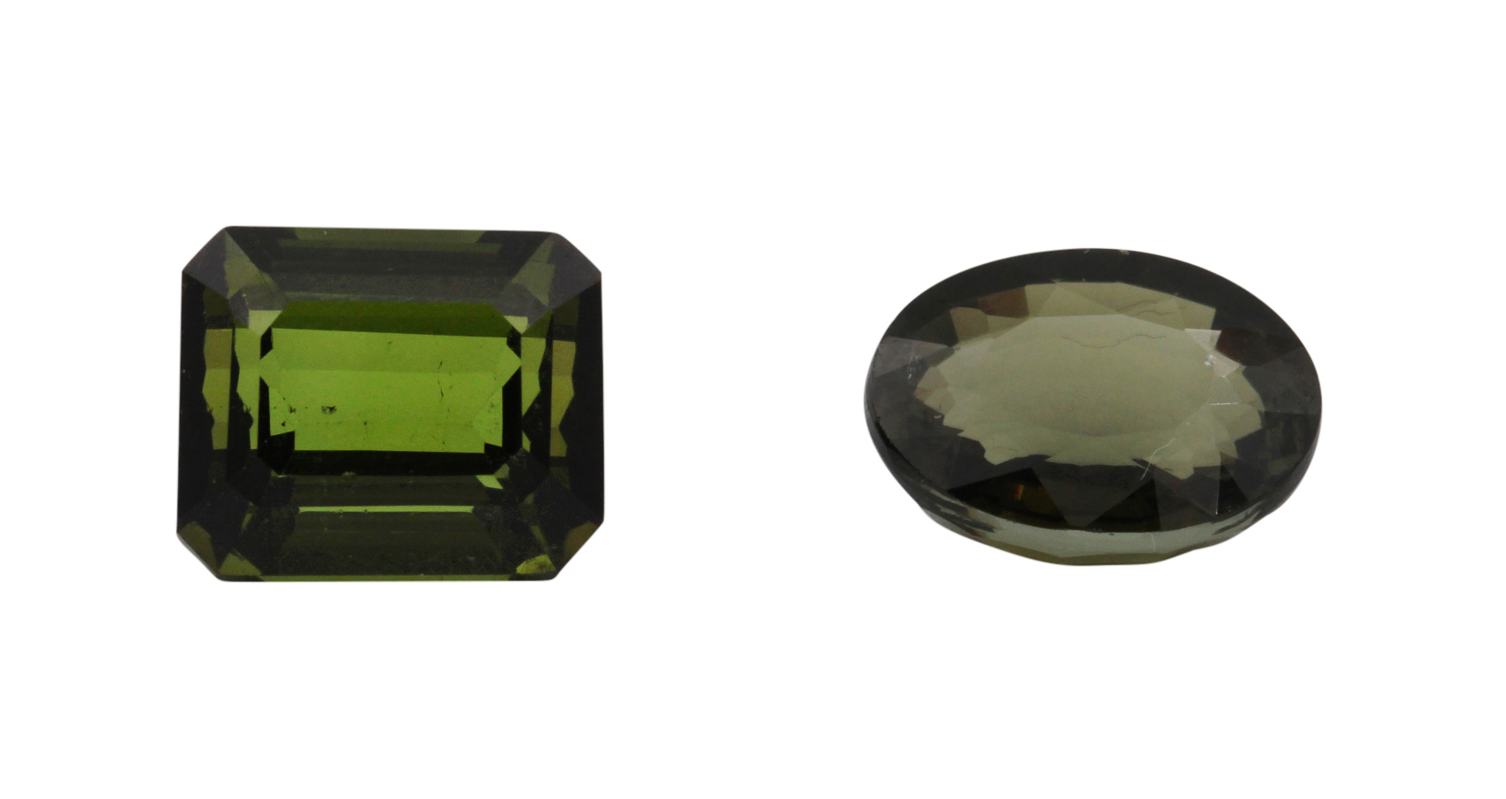 365. · 10.66ct Green Tourmalines