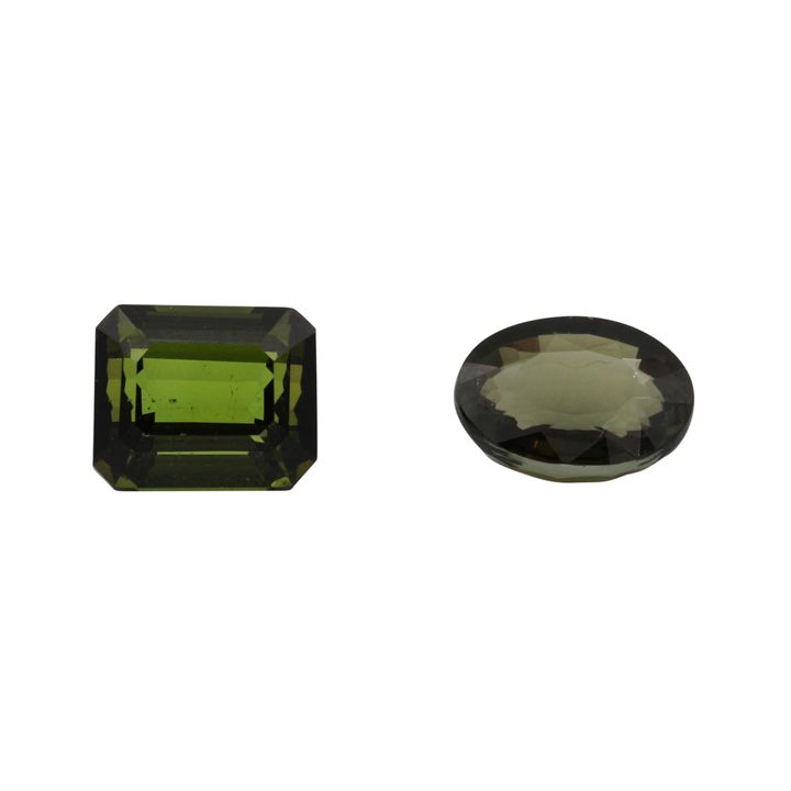 10.66ct Green Tourmalines