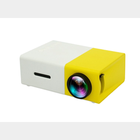 108P FULL HD PORTABLE MINI LED MULTIMEDIA PROJECTOR-YG300-YELLOW