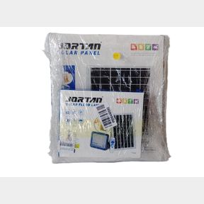 100W SOLAR POWERED LED FLOOD LIGHT WITH PANEL REMOTE
