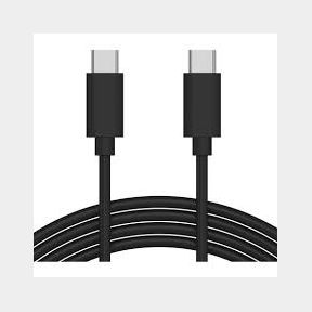 World Choice Type-C to Type-C Cable - Fast Charging Cable Black - 51745/18801 SN B2 (S1)