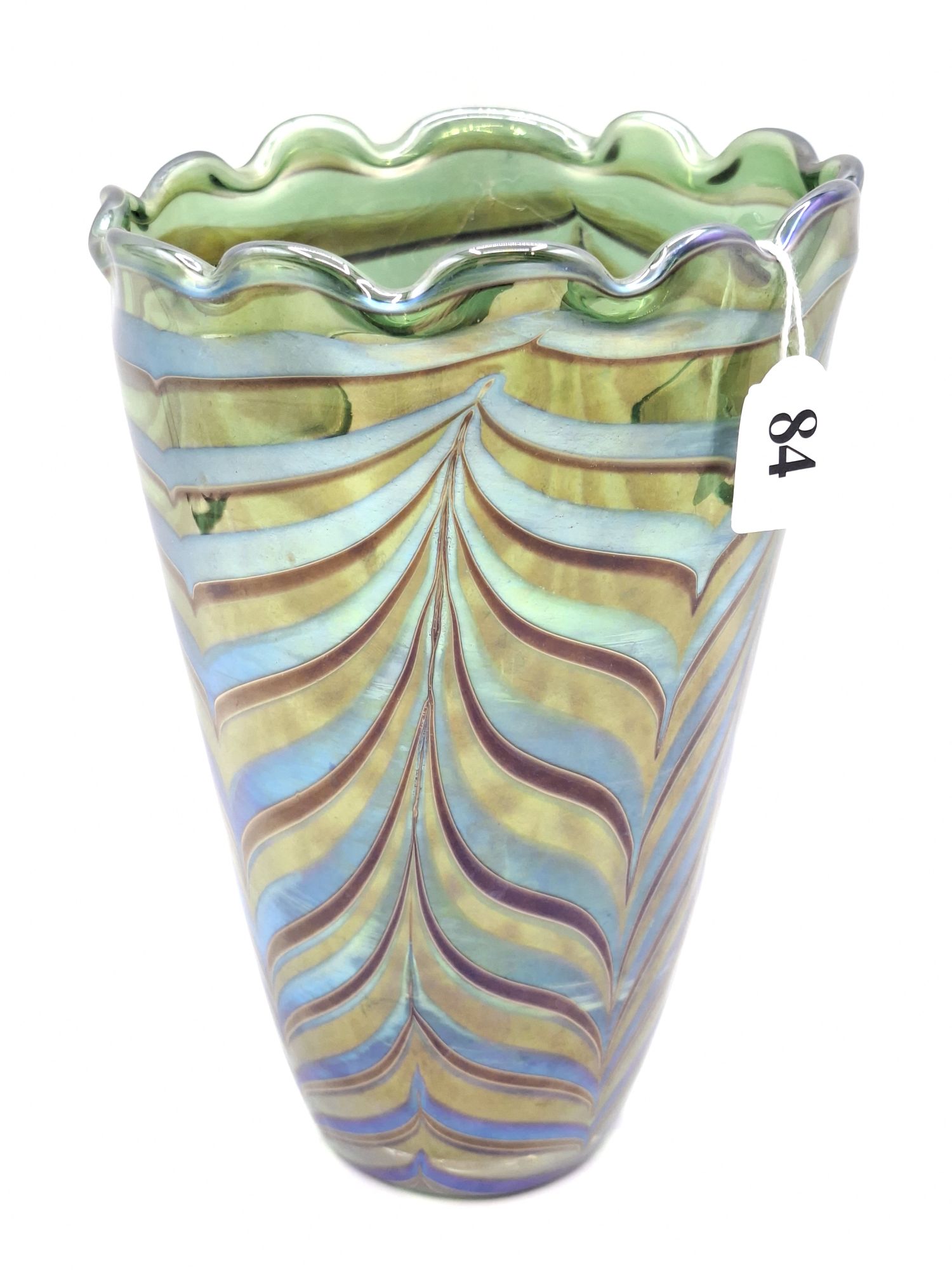 84 · LOETZ ART GLASS VASE