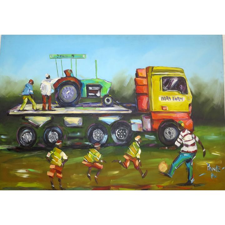PRINCE ALI - OIL ON CANVAS