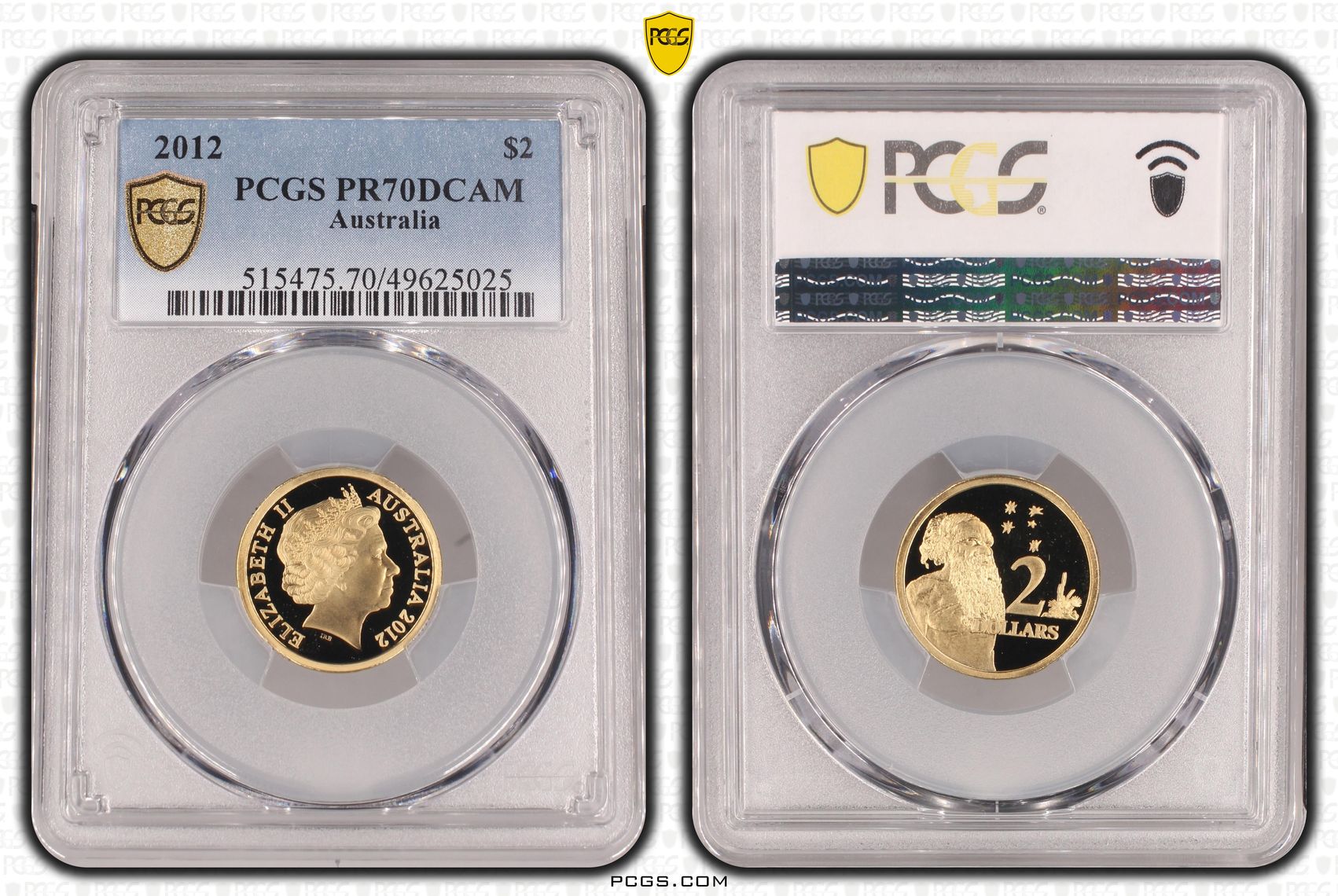 Two Dollar, 2012, PCGS PR70DCAM
