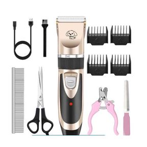 Pets Hair Trimmer Clipper Rechargeable with Grooming Kit |