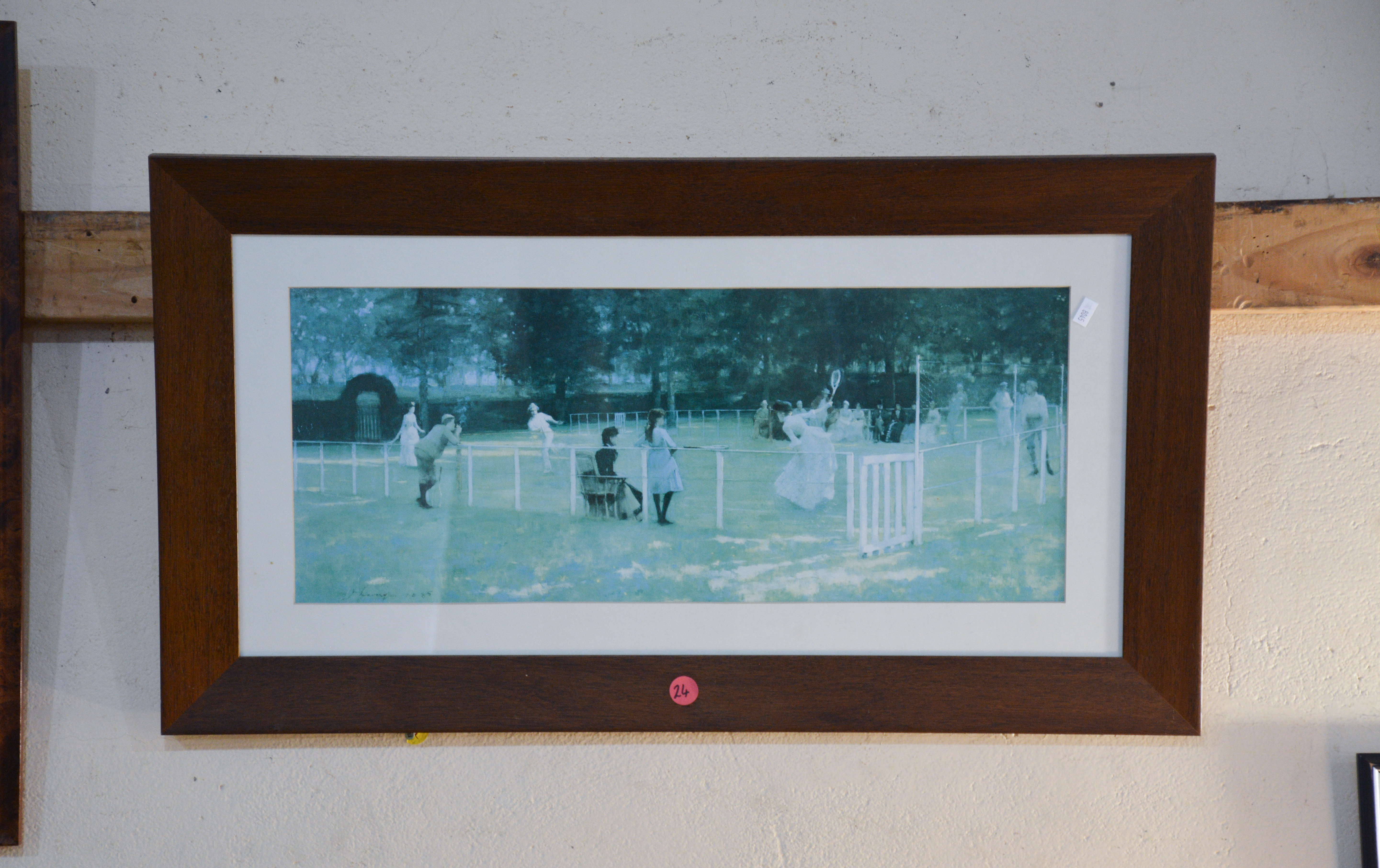 Oak Framed Vintage Picture — NZ auction result