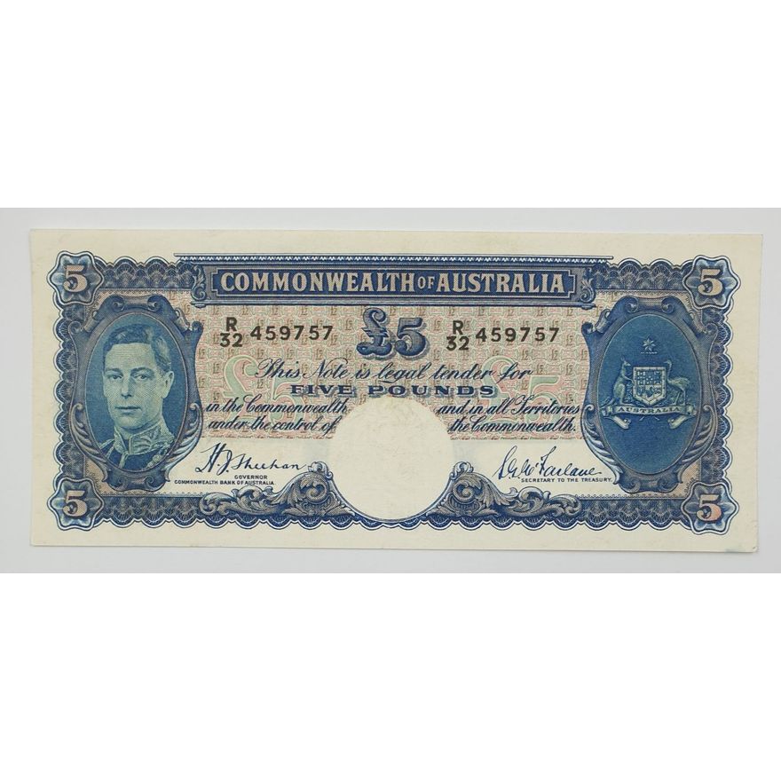 CoA S/M Five Pound Note