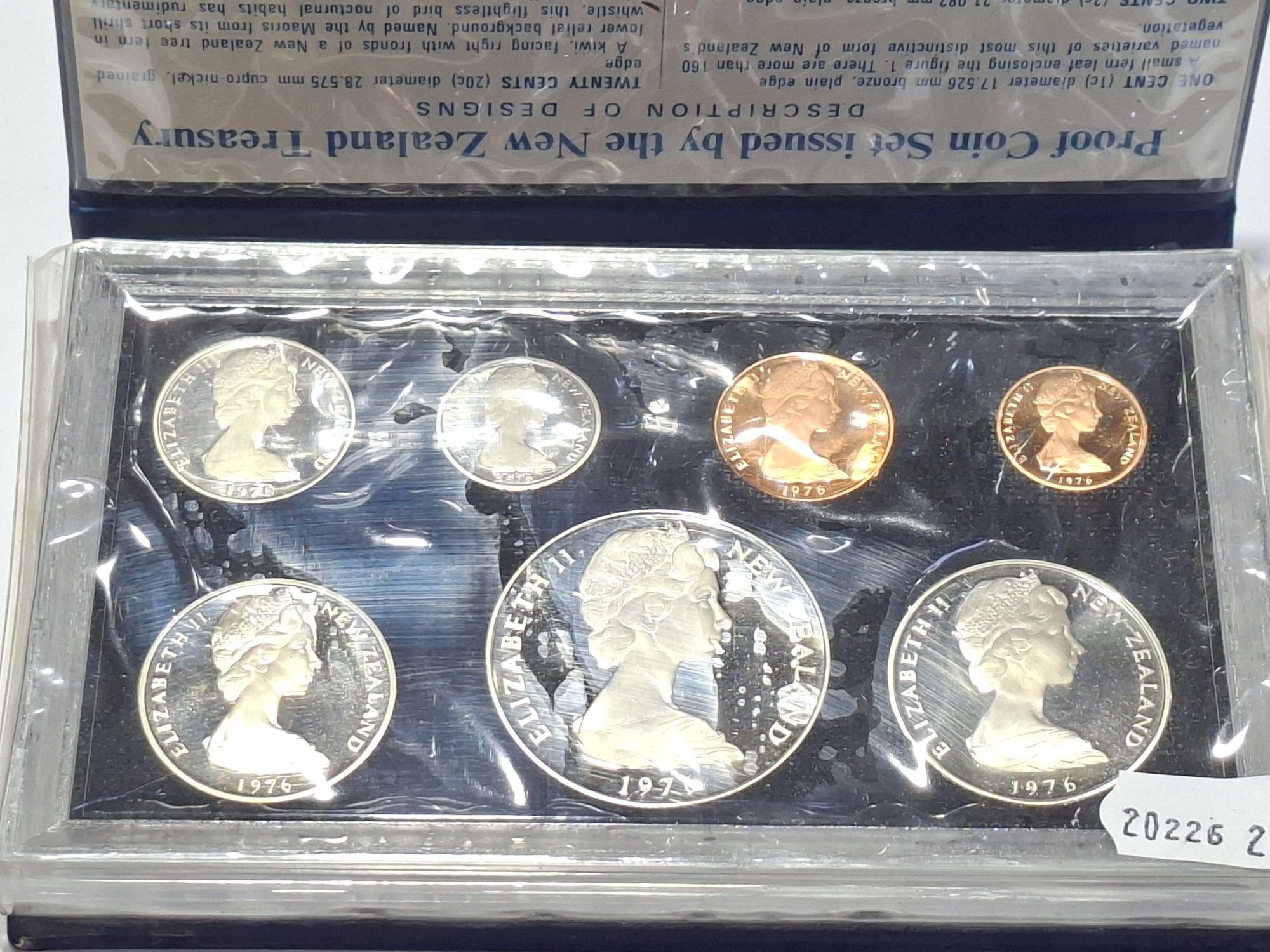 New Zealand Proof Coin Set