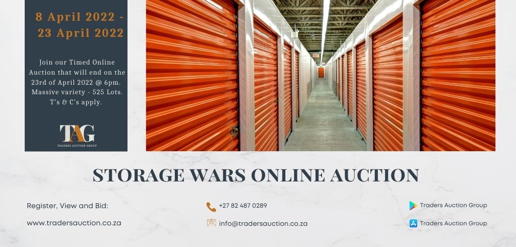 STORAGE WARS 23 APRIL 2022 18:00 | Traders Auction Group