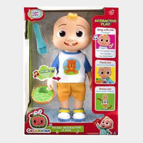 Cocomelon Deluxe Interactive JJ Doll | SJ 51499/1235 B8 (S7)