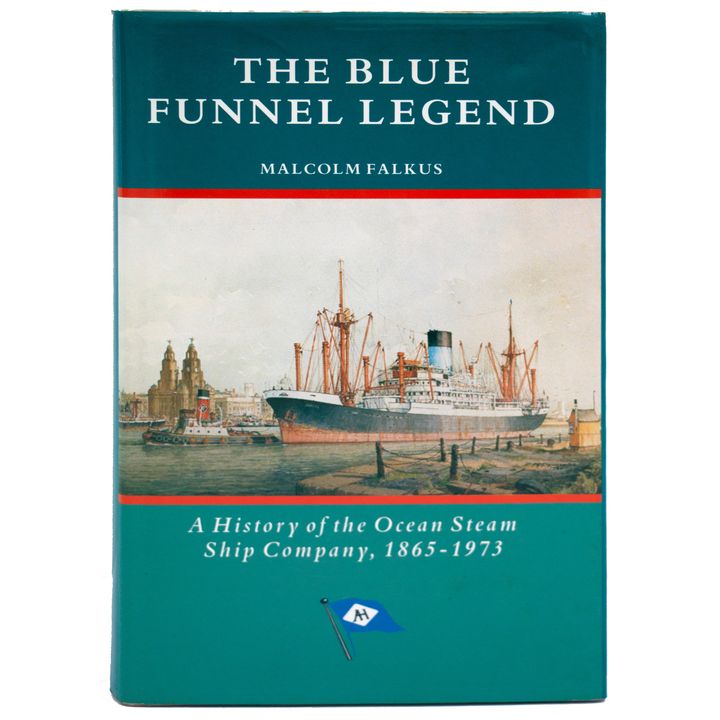 FALKUS, MALCOLM, The Blue Funnel Legend. A History of the Ocean Steam Ship Company, 1865-1973.
