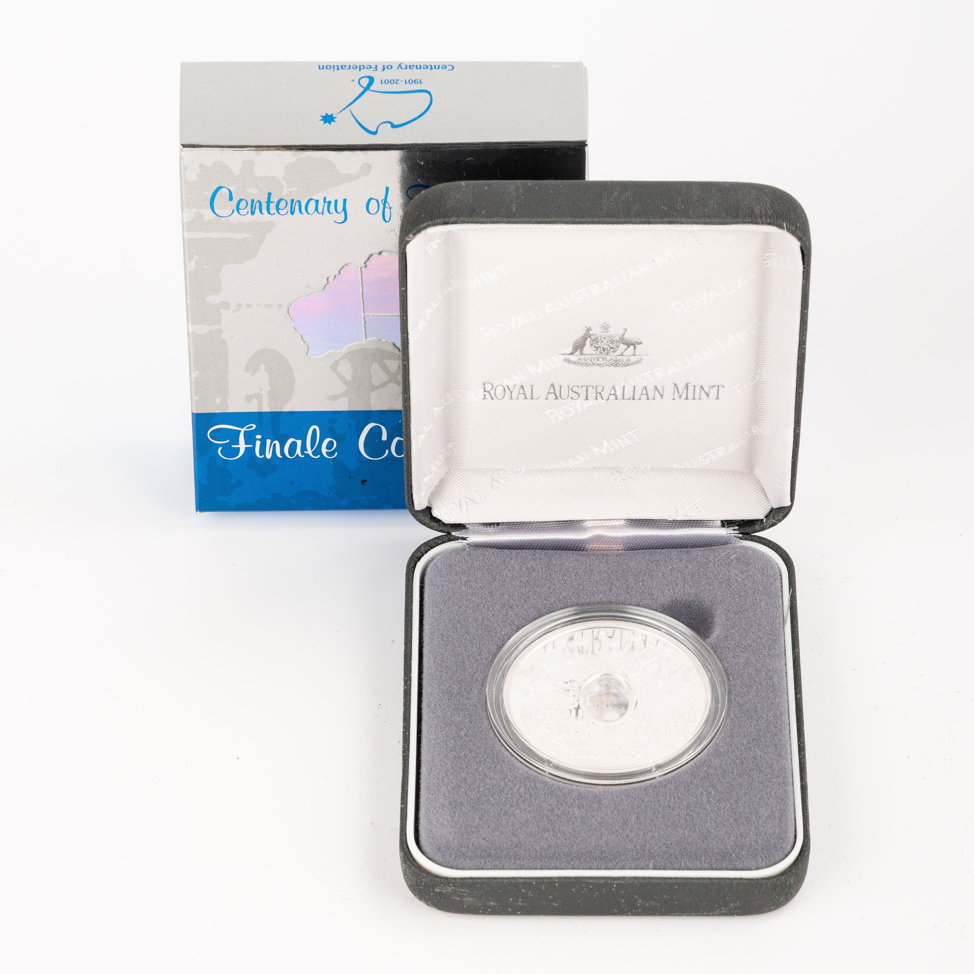 Centenary of Federation Silver Proof Coin, Five Dollar, 2001, PCGS