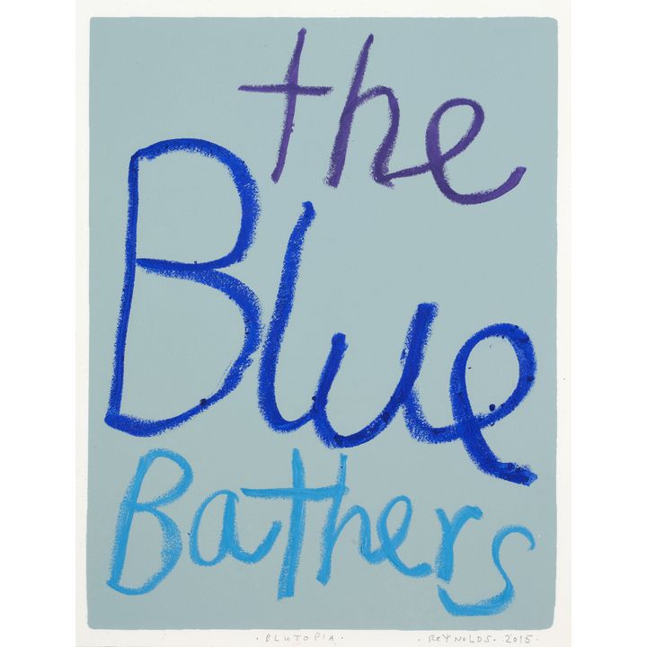 John Reynolds 'The Blue Bathers from the Blutopia series'