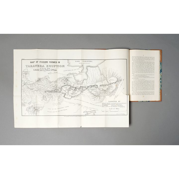 A.P.W Thomas 'Report on the Eruption of Tarawera and Rotomahana, N.Z.'