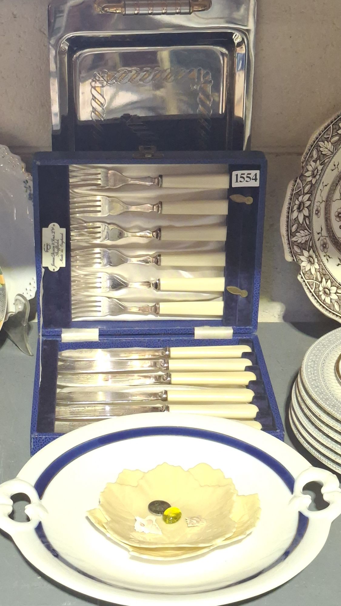 SILVERPLATE AND CERAMICS